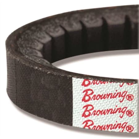 Browning AX52 Cogged, Classical V-Belt, 54.2 in Outside Length, 1/2 in Top Width, 5/16 in Thickness, 1 Ribs AX52